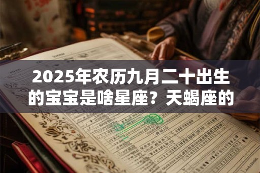 2025年农历九月二十出生的宝宝是啥星座？天蝎座的优缺点