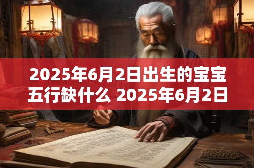 2025年6月2日出生的宝宝五行缺什么 2025年6月2日宝宝命格五行缺失