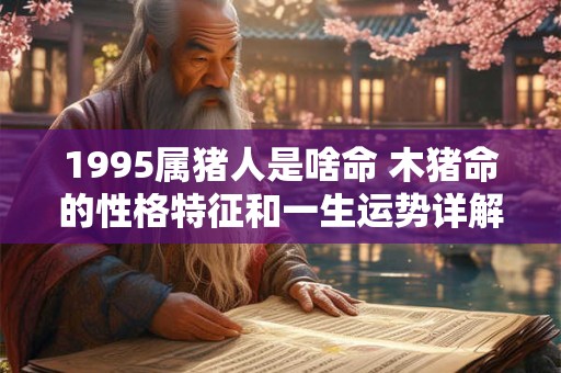 1995属猪人是啥命 木猪命的性格特征和一生运势详解
