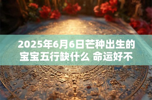 2025年6月6日芒种出生的宝宝五行缺什么 命运好不好
