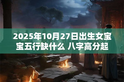 2025年10月27日出生女宝宝五行缺什么 八字高分起名字