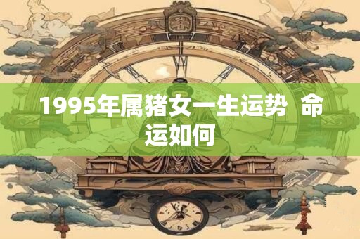 1995年属猪女一生运势  命运如何