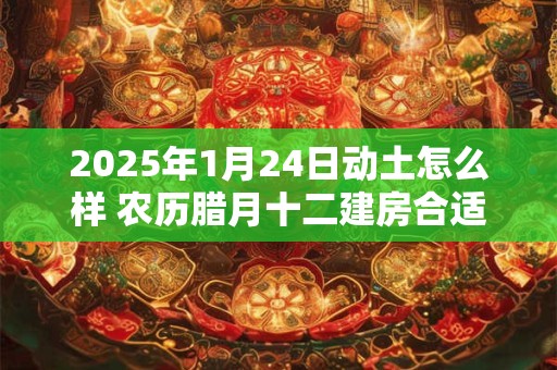 2025年1月24日动土怎么样 农历腊月十二建房合适吗