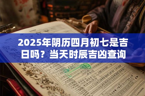 2025年阴历四月初七是吉日吗?当天时辰吉凶查询 2025年阴历四月初七是吉日吗?当天时辰吉凶查询