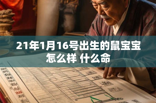 21年1月16号出生的鼠宝宝怎么样 什么命