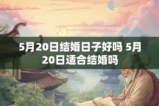 5月20日结婚日子好吗 5月20日适合结婚吗
