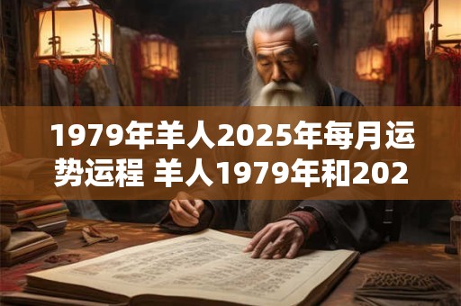 1979年羊人2025年每月运势运程 羊人1979年和2025年每月运势如何