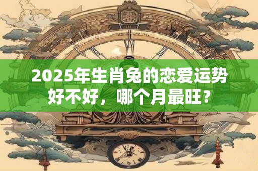 2025年生肖兔的恋爱运势好不好，哪个月最旺？