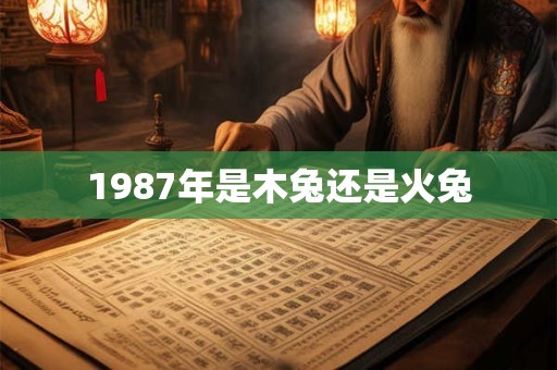 1987年是木兔还是火兔