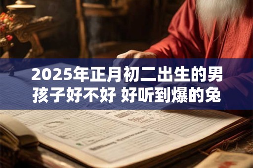 2025年正月初二出生的男孩子好不好 好听到爆的兔宝宝名字 2025年正月初二出生的男孩子好不好 好听到爆的兔宝宝名字