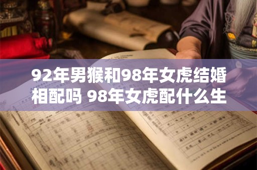 92年男猴和98年女虎结婚相配吗 98年女虎配什么生肖好