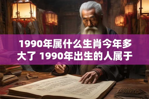 1990年属什么生肖今年多大了 1990年出生的人属于哪个生肖今年他们的年龄多大了