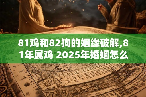 81鸡和82狗的姻缘破解,81年属鸡 2026年婚姻怎么样