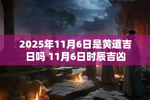 2026年11月6日是黄道吉日吗 11月6日时辰吉凶