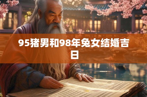 95猪男和98年兔女结婚吉日