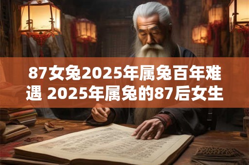 87女兔2025年属兔百年难遇 2025年属兔的87后女生难道真的会遭遇百年难遇