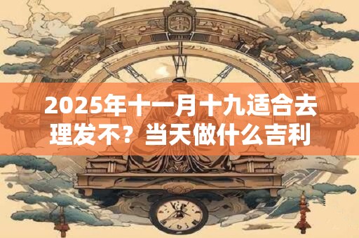 2025年十一月十九适合去理发不？当天做什么吉利