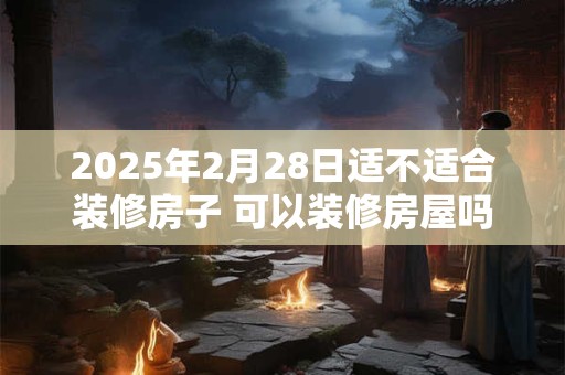 2025年2月28日适不适合装修房子 可以装修房屋吗