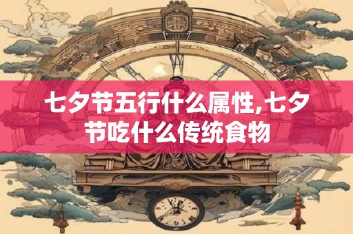七夕节五行什么属性,七夕节吃什么传统食物