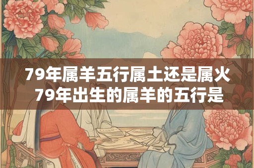 79年属羊五行属土还是属火 79年出生的属羊的五行是属土还是属火