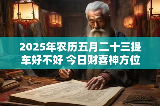 2025年农历五月二十三提车好不好 今日财喜神方位