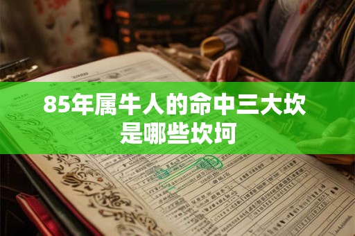 85年属牛人的命中三大坎 是哪些坎坷 85年属牛人的命中三大坎 是哪些坎坷