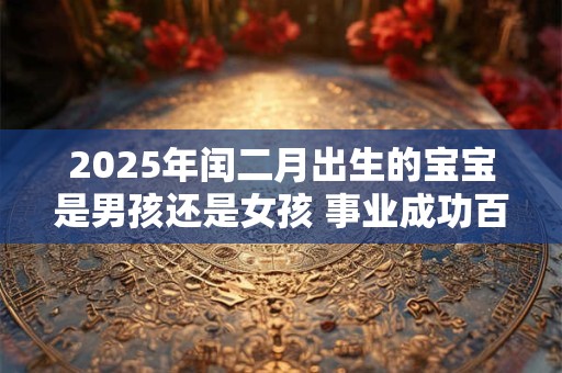 2025年闰二月出生的宝宝是男孩还是女孩 事业成功百事顺心