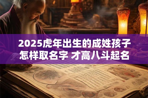 2025虎年出生的成姓孩子怎样取名字 才高八斗起名
