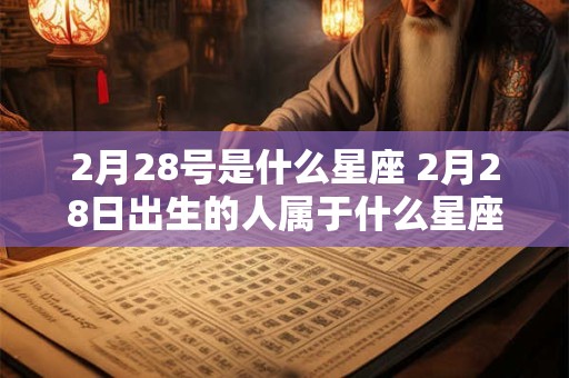 2月28号是什么星座 2月28日出生的人属于什么星座 2月28号是什么星座 2月28日出生的人属于什么星座
