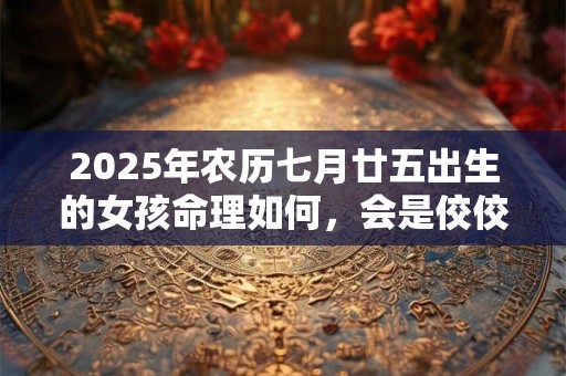 2025年农历七月廿五出生的女孩命理如何，会是佼佼者吗？