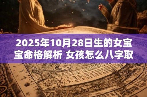 2025年10月28日生的女宝宝命格解析 女孩怎么八字取名