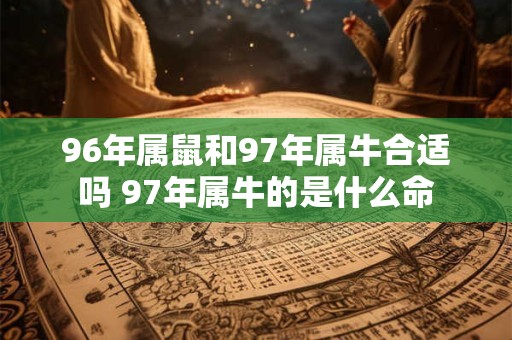96年属鼠和97年属牛合适吗 97年属牛的是什么命