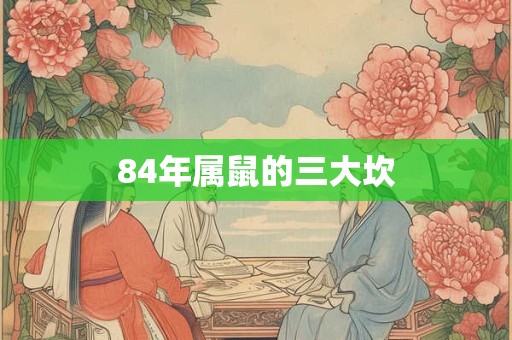 84年属鼠的三大坎 84年属鼠的三大坎
