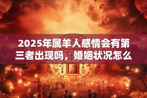 2025年属羊人感情会有第三者出现吗，婚姻状况怎么样？