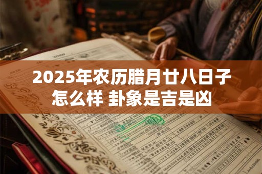 2025年农历腊月廿八日子怎么样 卦象是吉是凶 2025年农历腊月廿八日子怎么样 卦象是吉是凶