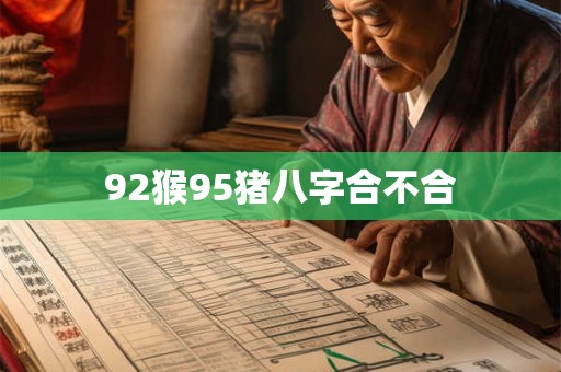92猴95猪八字合不合