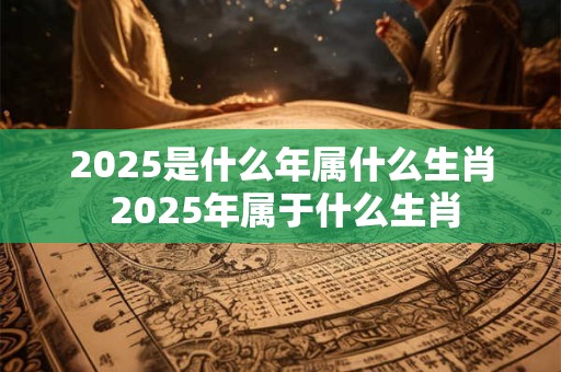 2025是什么年属什么生肖 2025年属于什么生肖