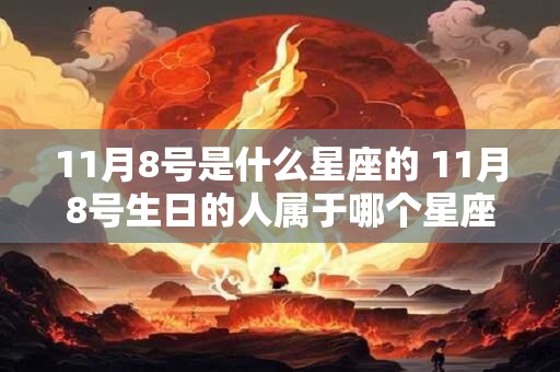 11月8号是什么星座的 11月8号生日的人属于哪个星座
