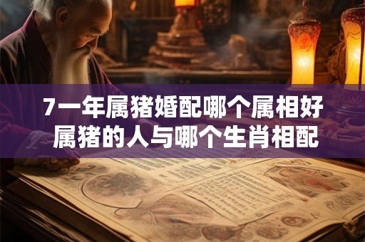 7一年属猪婚配哪个属相好 属猪的人与哪个生肖相配