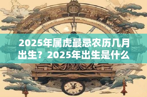2025年属虎最忌农历几月出生？2025年出生是什么命？