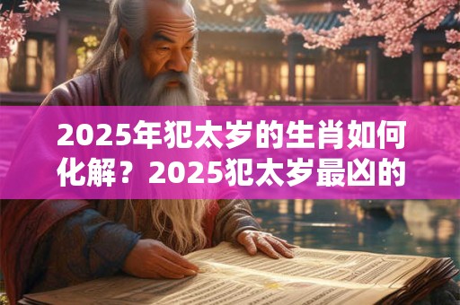 2025年犯太岁的生肖如何化解？2025犯太岁最凶的生肖