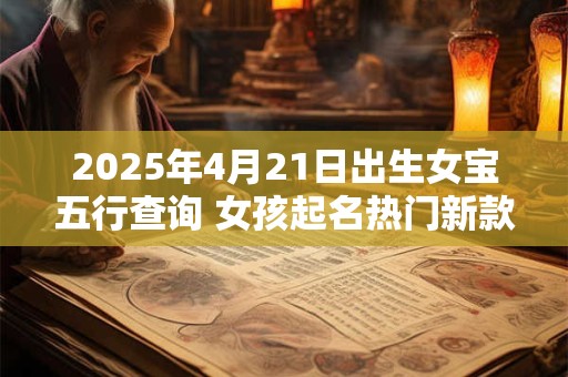 2025年4月21日出生女宝五行查询 女孩起名热门新款