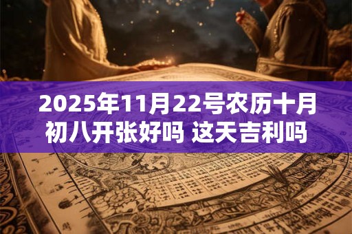 2025年11月22号农历十月初八开张好吗 这天吉利吗