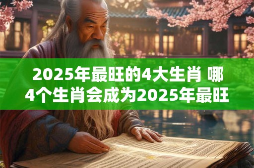 2025年最旺的4大生肖 哪4个生肖会成为2025年最旺的 2025年最旺的4大生肖 哪4个生肖会成为2025年最旺的