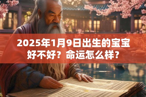 2025年1月9日出生的宝宝好不好？命运怎么样？
