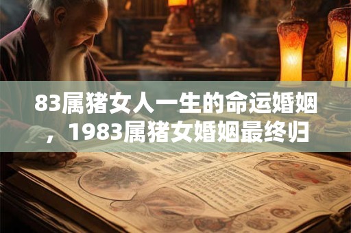 83属猪女人一生的命运婚姻,1983属猪女婚姻最终归宿 83属猪女人一生的命运婚姻,1983属猪女婚姻最终归宿