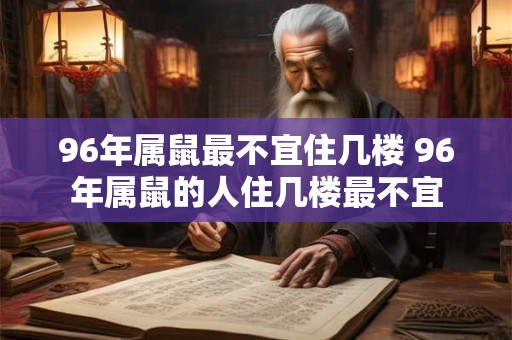 96年属鼠最不宜住几楼 96年属鼠的人住几楼最不宜