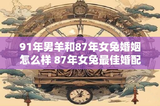 91年男羊和87年女兔婚姻怎么样 87年女兔最佳婚配属相
