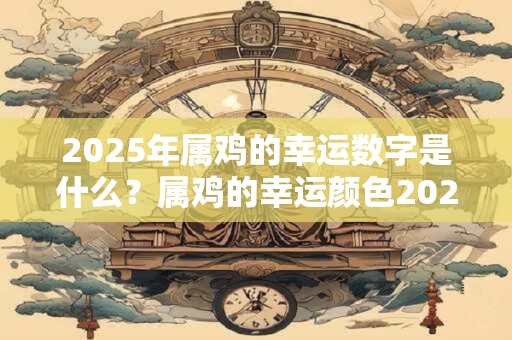 2025年属鸡的幸运数字是什么？属鸡的幸运颜色2025查询
