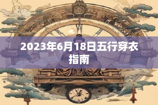 2023年6月18日五行穿衣指南